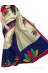 Gugaliya Embellished, Floral Print Fashion Art Silk Sari